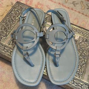 Coach sandals with strap